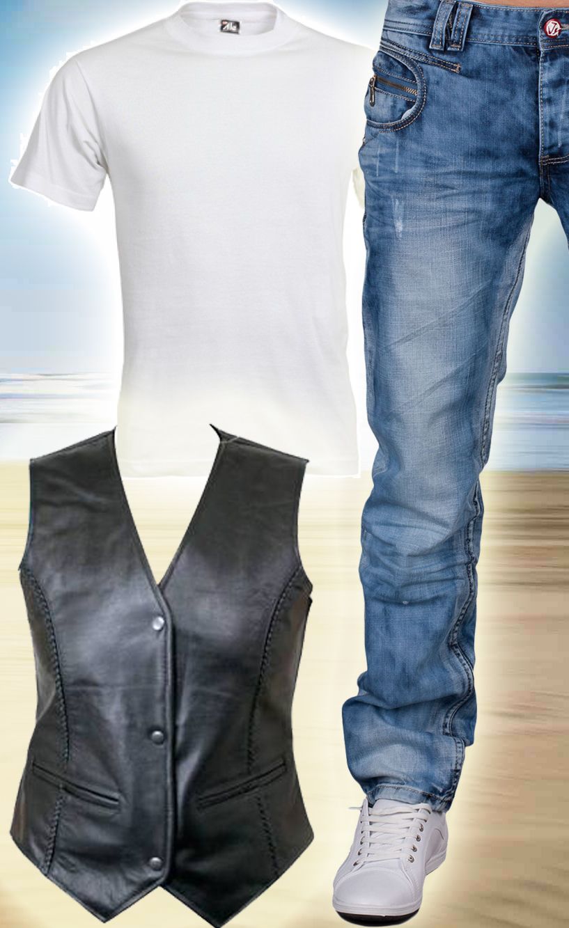 in spiaggia uomo