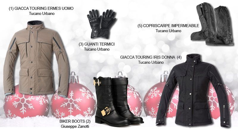 regali natale gifet xmas motocicletta mototurismo fashion glamour biker boots