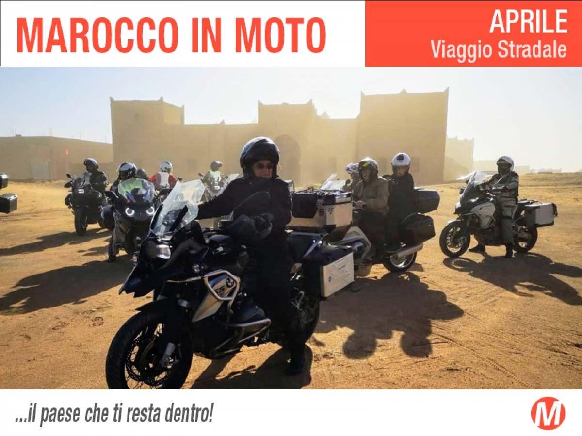 Marocco in moto - Africa in moto - Viaggio di gruppo - Motoavventure