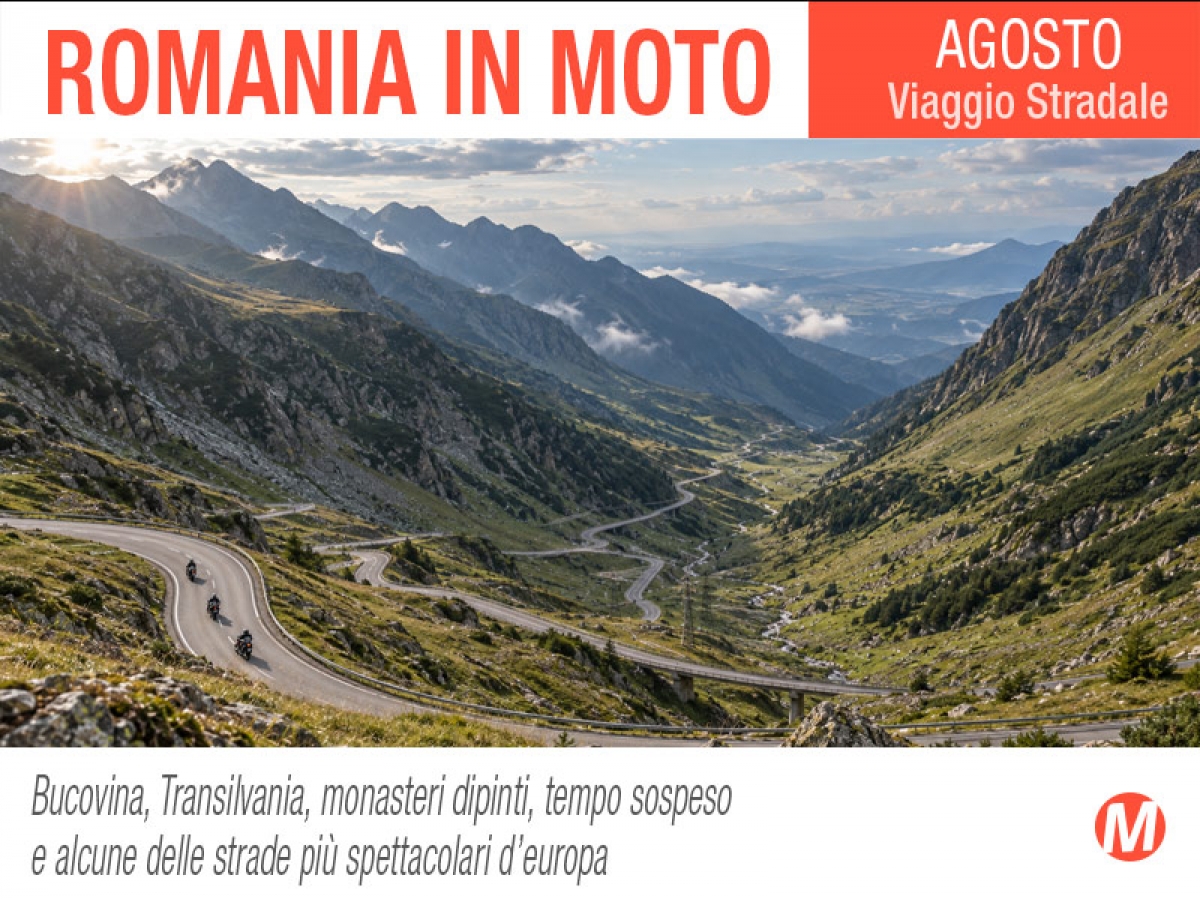 Romania in Moto - Viaggio di gruppo - Motoavventure