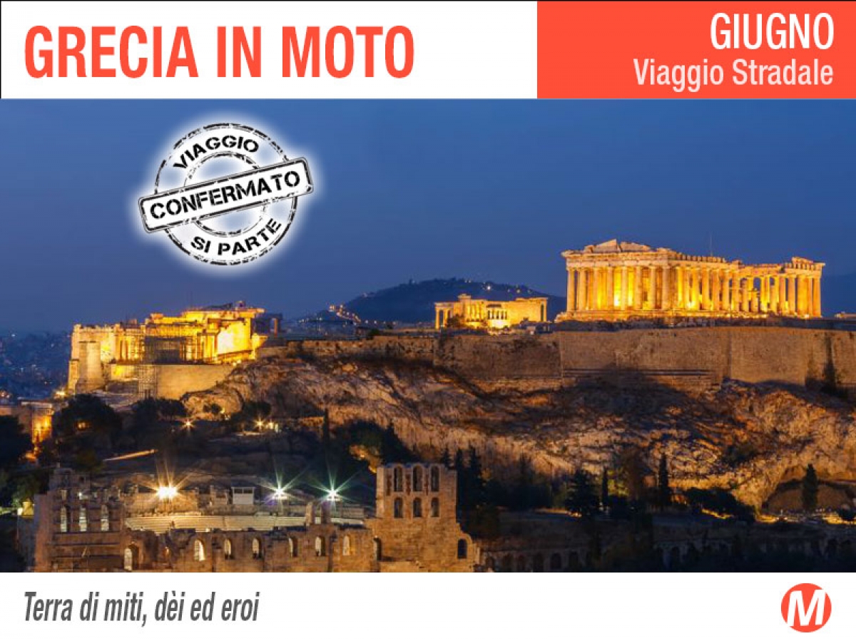 Grecia in moto - Viaggio di gruppo - Motoavventure